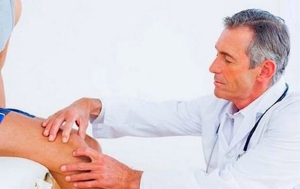 Treatment of knees at -